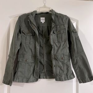 Kensie Jeans army green jacket
